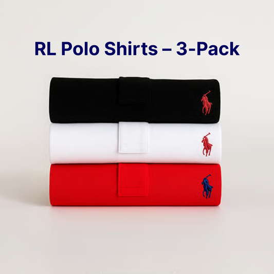 RL Polo Shirts – 3-Pack